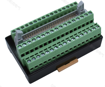 通用端子臺(tái)(歐式端子，50位MIL連接器)ST402N