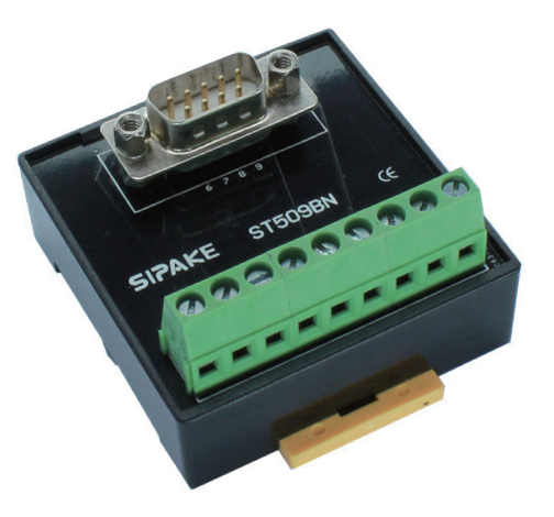 通用端子臺(歐式端子，9位DB連接器)ST509BN