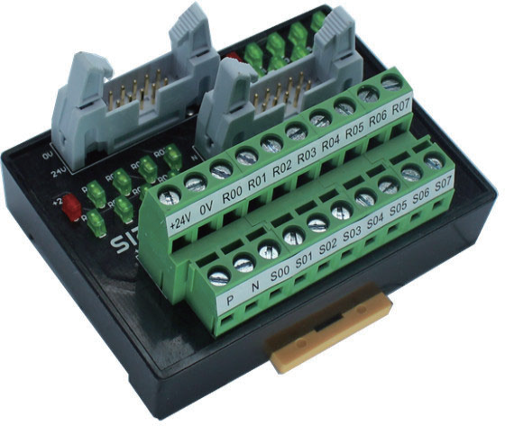 專用端子臺(tái)(10位MIL連接器，8點(diǎn))ST003N-D