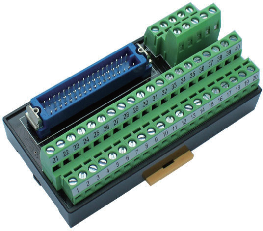 專用端子臺(50位本多頭，適用機器人)ST403N